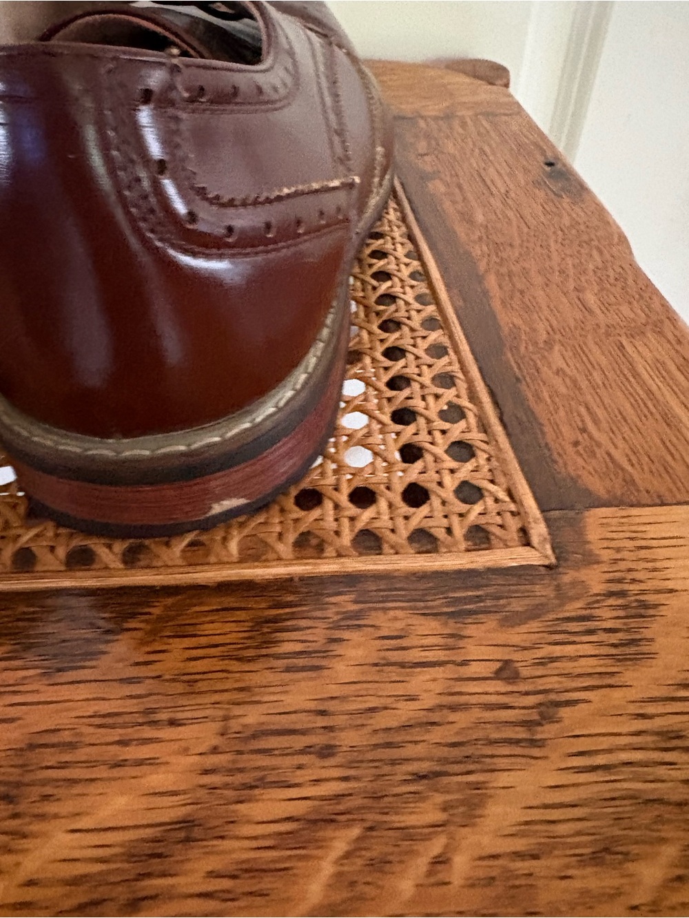 Bruno Marc New York Men's Brown Wingtip Oxford Dress Shoes - Picture 3 of 7